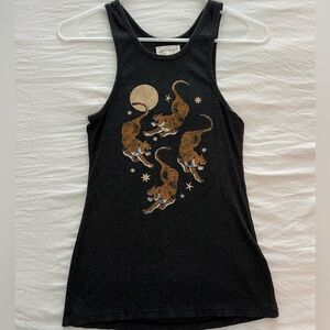 Free people x vintage souls Tiger moon tank. Never worn. Brand new
